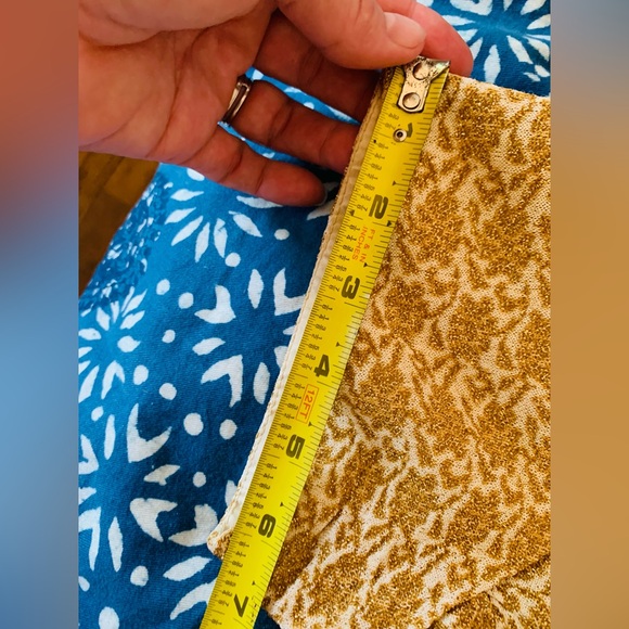 Marilyn Monroe! Gold Floral Metallic Sparkle 60s Dress Old Hollywood Glam Ruched - Picture 12 of 12